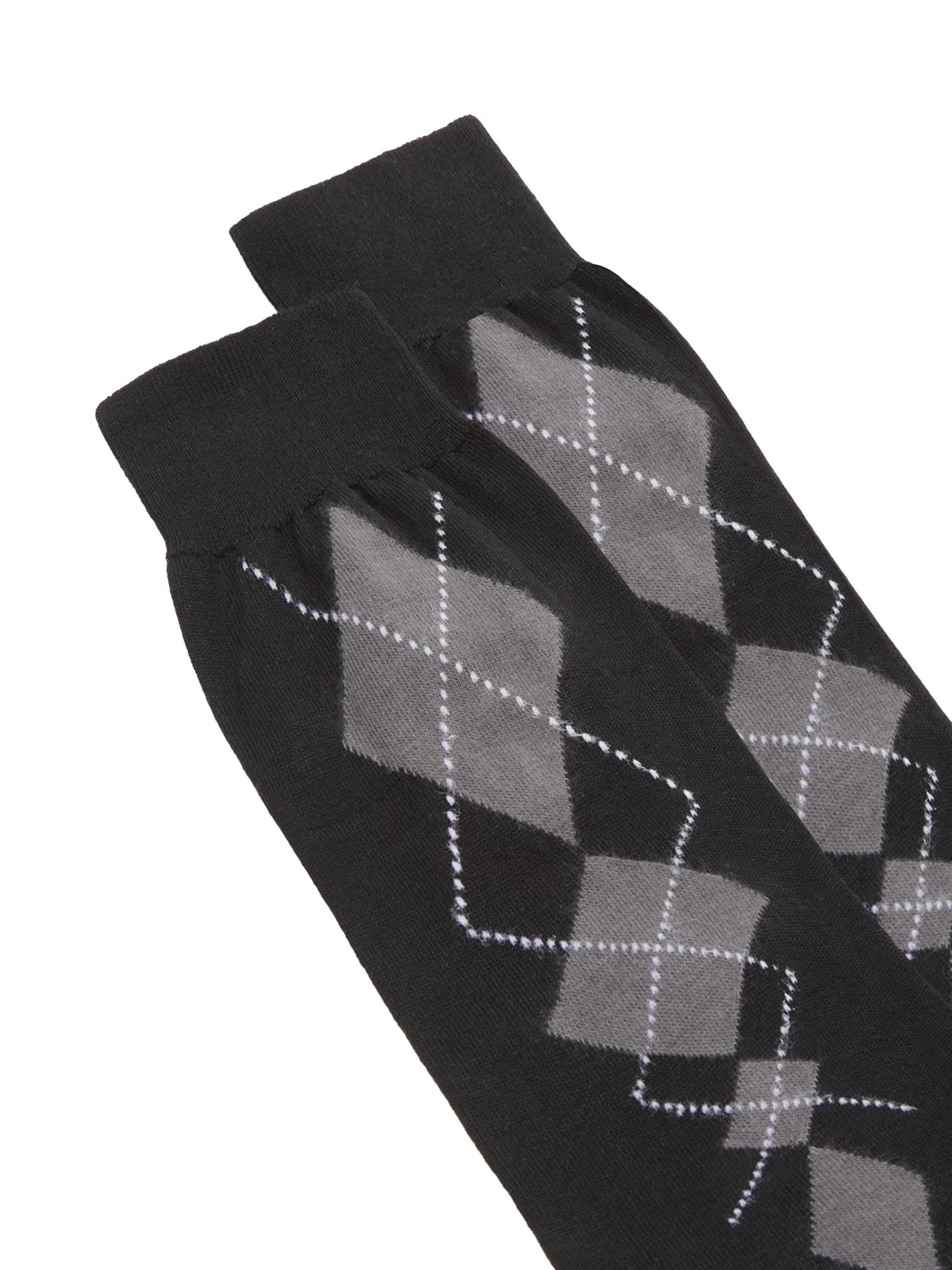 Calzino cotone motivo argyle D475Y300SVU B4717 ERMANNO SCERVINO 