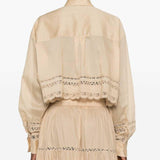 Camicia corta in cotone D462K380UGP 60920 ERMANNO SCERVINO 