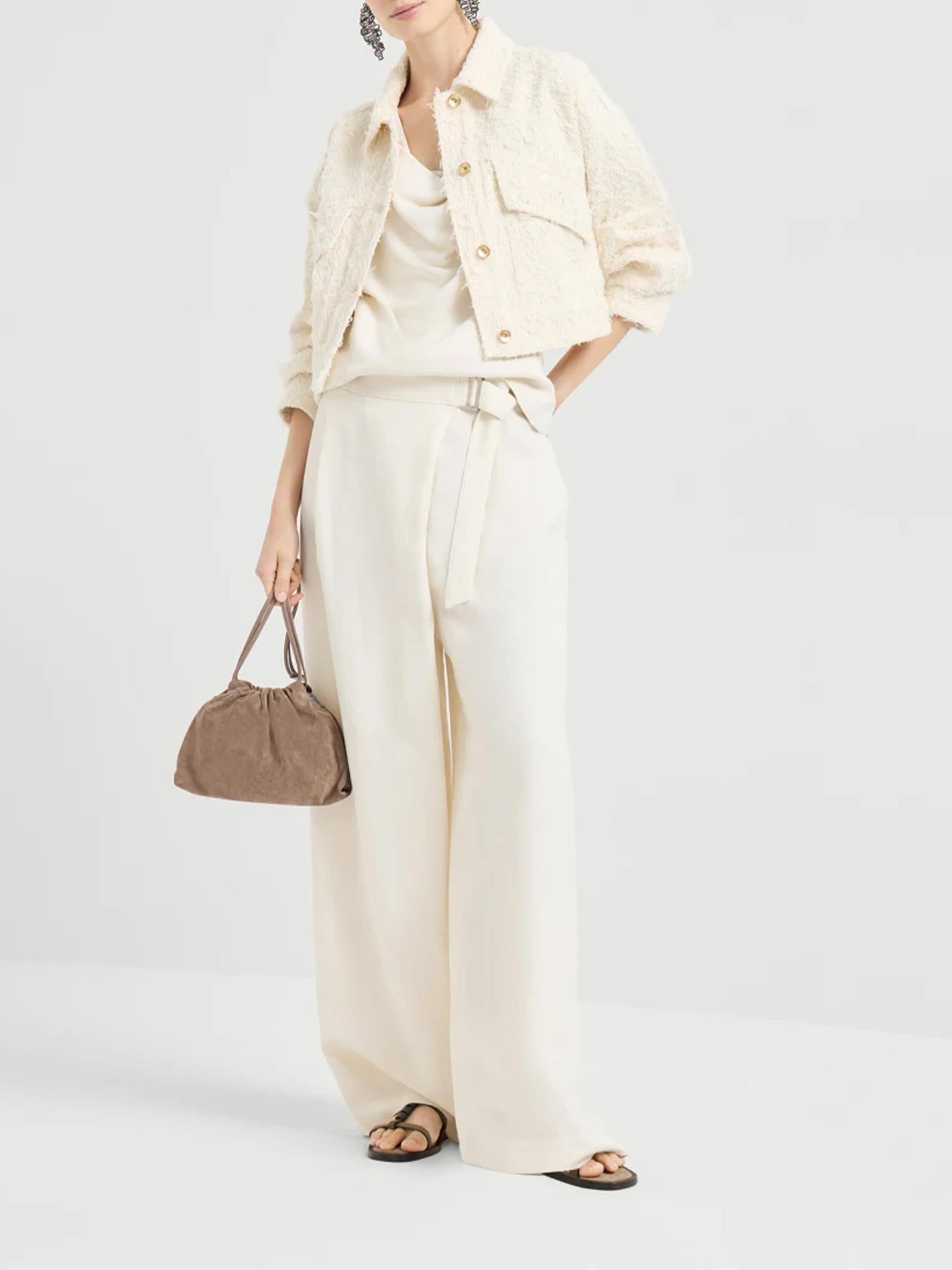Pantaloni Sartorial Wrap MH126P9207 C579 BRUNELLO CUCINELLI 