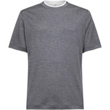 T-shirt girocollo MH8367427 CWD40 BRUNELLO CUCINELLI 