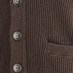 Cardigan scollo sciallato MNI708606 C2559 BRUNELLO CUCINELLI 