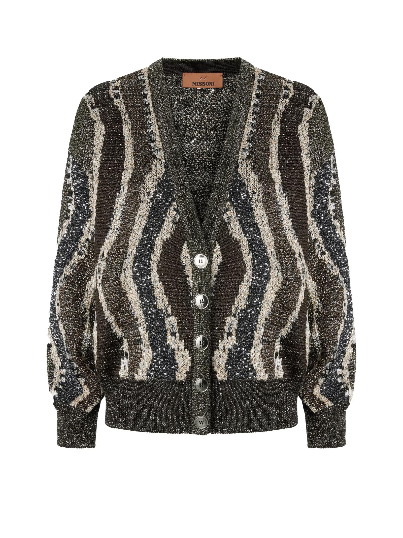 Cardigan boxy DS25WM0CBK01C8 S80E2 MISSONI 