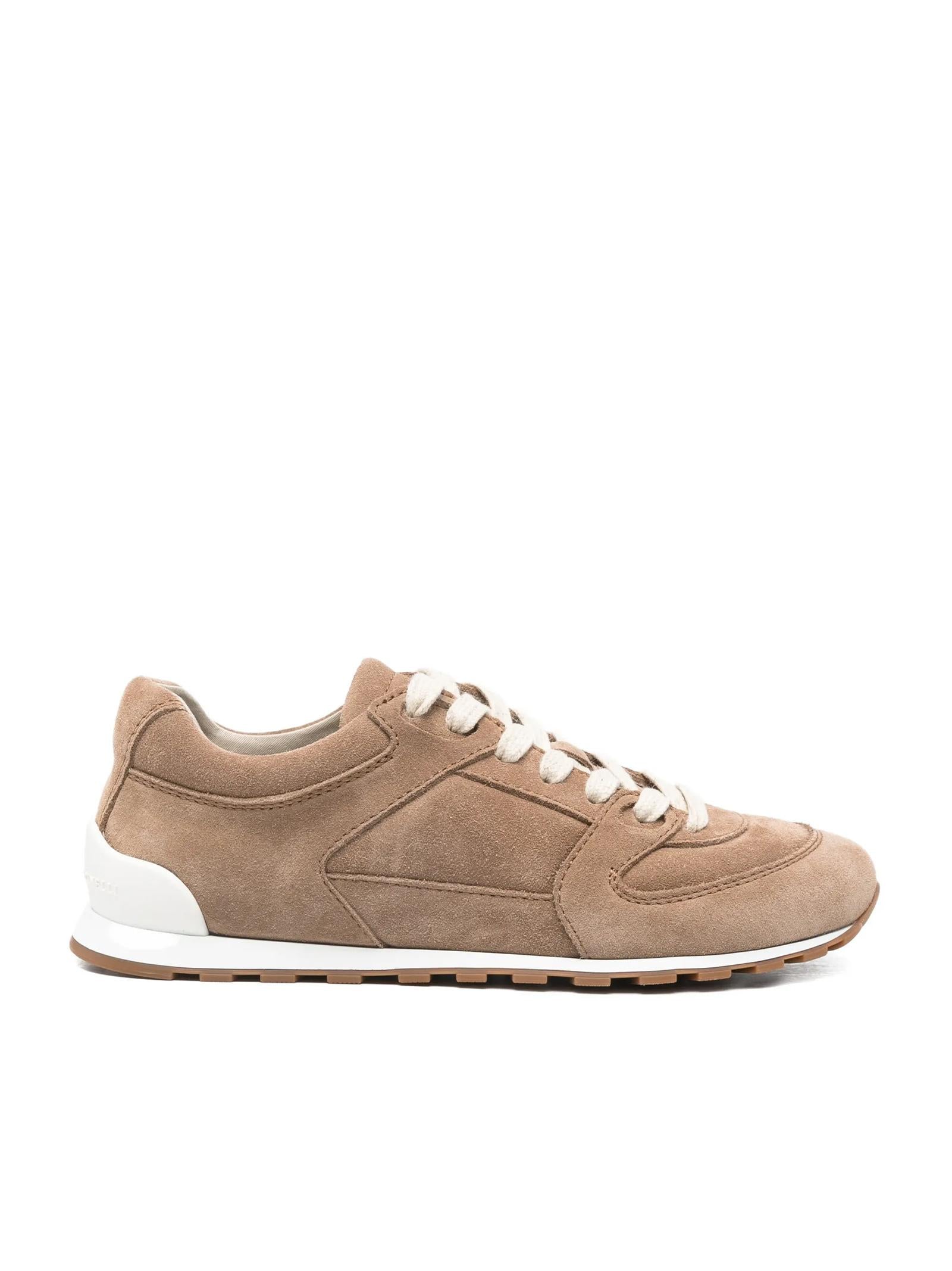 Runners in pelle scamosciata MZSFG3231 C2767 BRUNELLO CUCINELLI 