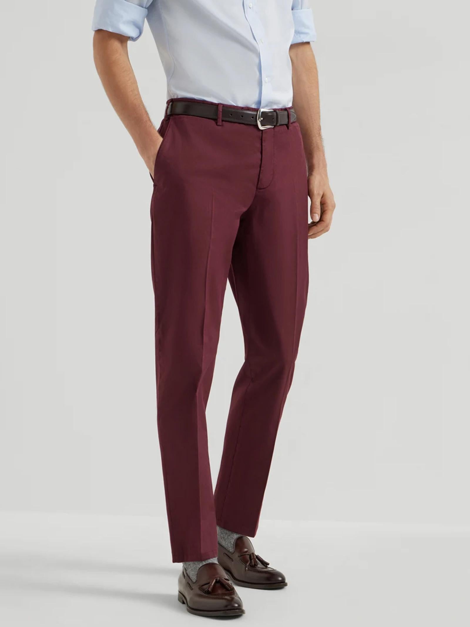 Pantalone tinto italian fit M252UI1770 C6030 BRUNELLO CUCINELLI 