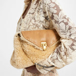 Borsa Joy in shearling D473S700LQO B4751 ERMANNO SCERVINO 