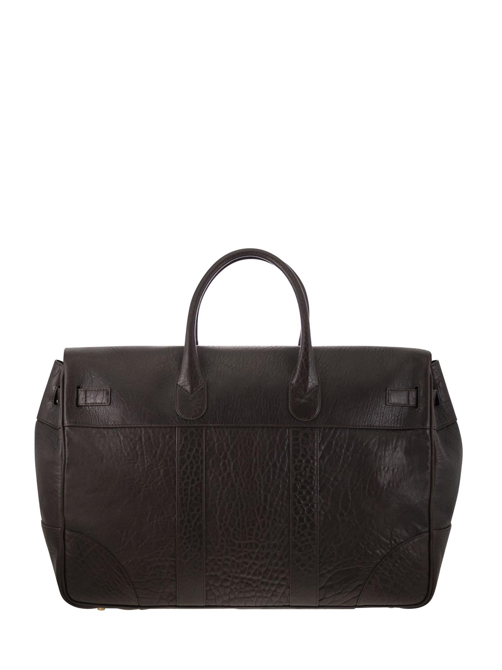 Borsa Country in pelle MBEHBU071 C4214 BRUNELLO CUCINELLI 
