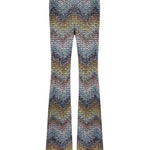 Pantalone in viscosa lamé DS26SI0GBC0065 SMSNS MISSONI 