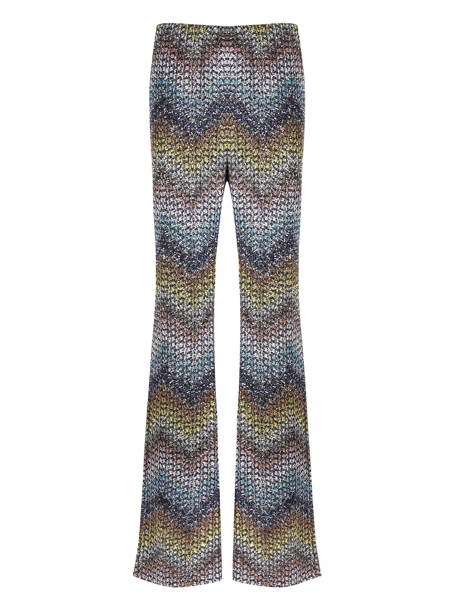 Pantalone in viscosa lamé DS26SI0GBC0065 SMSNS MISSONI 