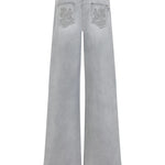 Pantaloni denim con ricamo D477P367IGFV 44103 ERMANNO SCERVINO 
