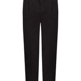 Pantaloni cropped in cotone