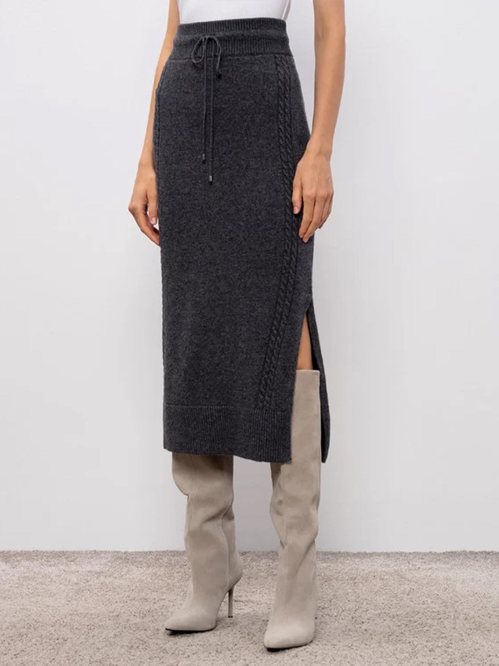 Gonna lunga a tubino D474O500NJG 84005 ERMANNO SCERVINO 