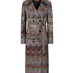 Trench lungo doppiopetto DS25WC0GBC005G S01HU MISSONI 