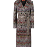 Trench lungo doppiopetto DS25WC0GBC005G S01HU MISSONI 