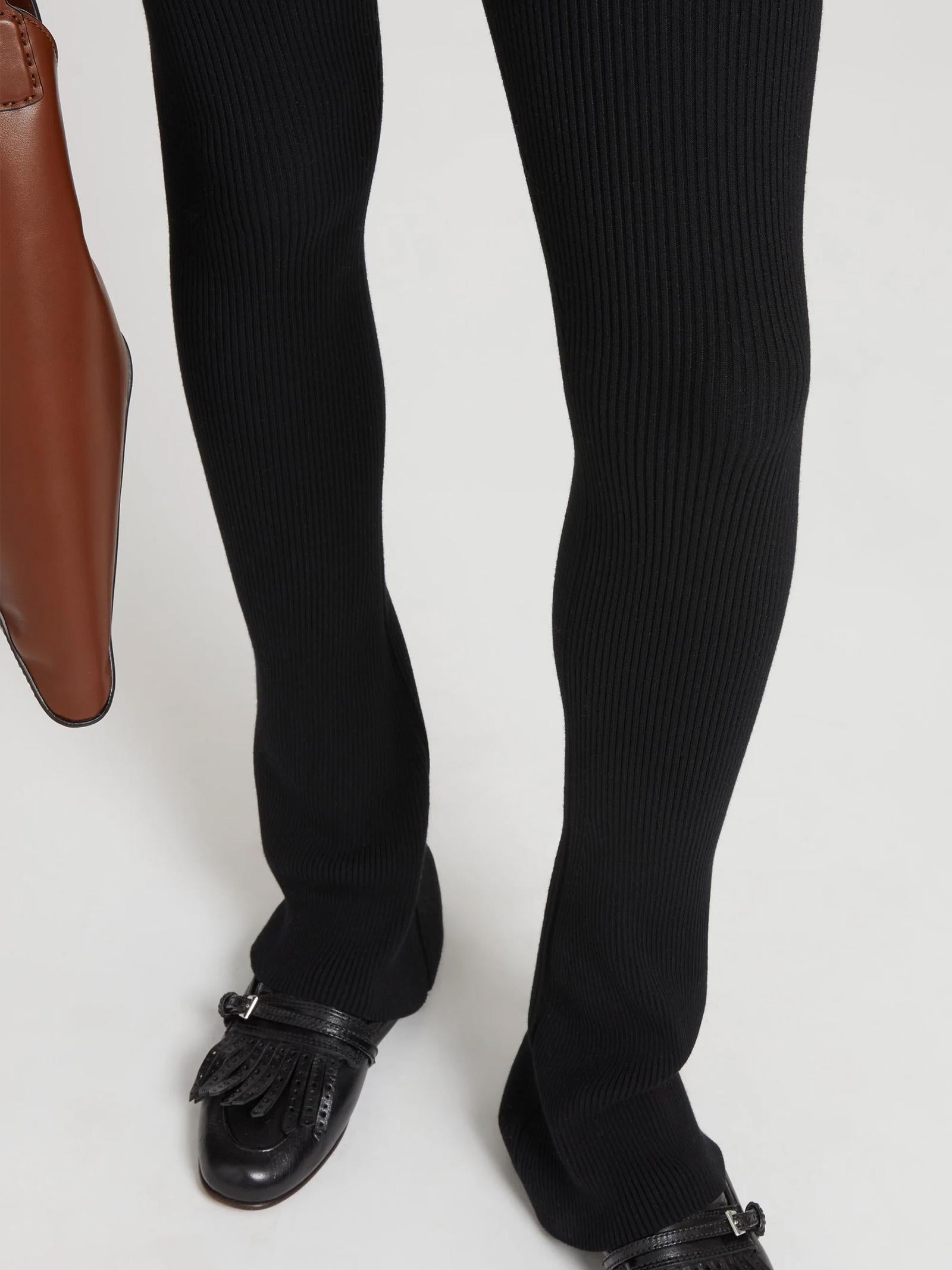 Leggings a costina D475P300HVT 95708 ERMANNO SCERVINO 