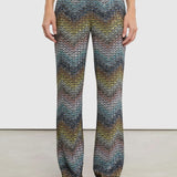 Pantalone in viscosa lamé DS26SI0GBC0065 SMSNS MISSONI 