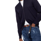 Cardigan con zip M2300106 CW425 BRUNELLO CUCINELLI 