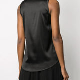Top in raso di seta M0C59E0600 C101 BRUNELLO CUCINELLI 