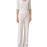 Top in lana e cashmere D474L503APNJG 10606 ERMANNO SCERVINO 