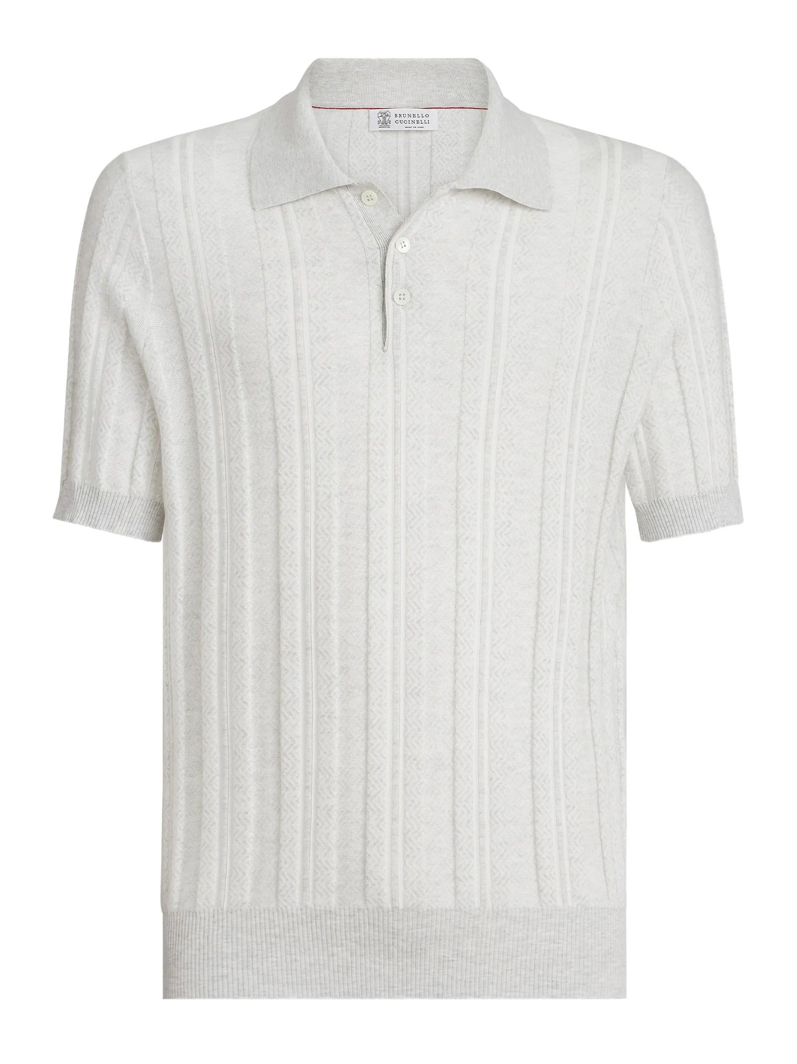 Polo maniche corte M29806305 CI807 BRUNELLO CUCINELLI 