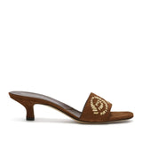 Mules con ricamo a fiori D468Z300RZTM 91230 ERMANNO SCERVINO 
