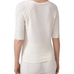 Top in lana e cashmere D474L503APNJG 10606 ERMANNO SCERVINO 