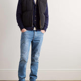 Jeans dritti a vita media