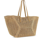 Borsa tote in rafia Duo MB97D2571 C802 BRUNELLO CUCINELLI 