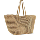 Borsa tote in rafia Duo MB97D2571 C802 BRUNELLO CUCINELLI 