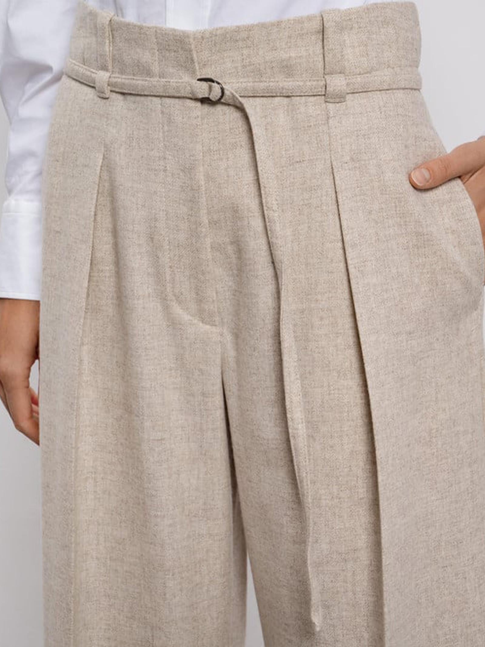Pantalone in flanella twill MB162P9050 C012 BRUNELLO CUCINELLI 
