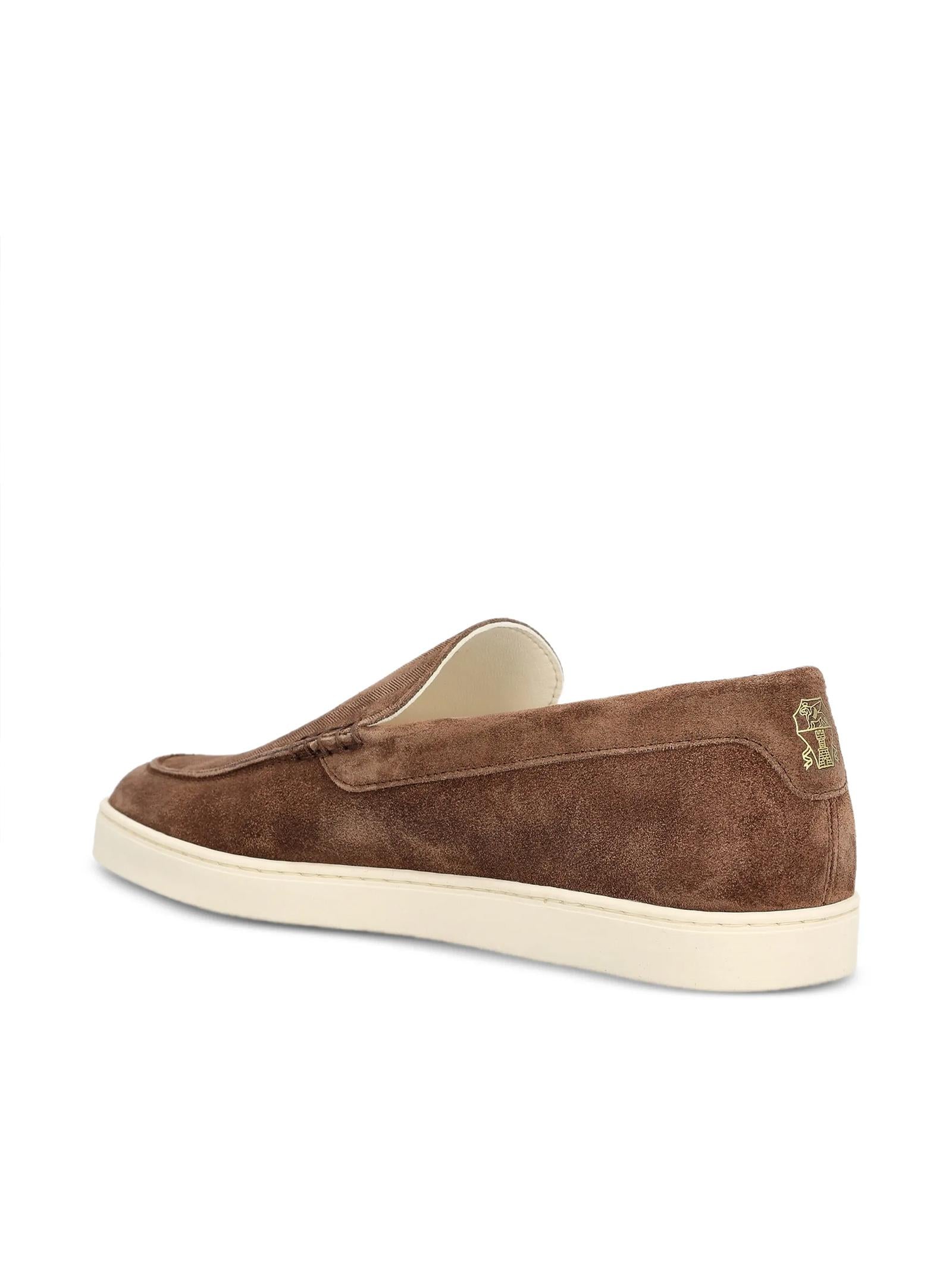 Slip-on in camoscio MZUHVSP335 C7959 BRUNELLO CUCINELLI 