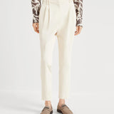 Pantalone Equestrian in twill MG512P9029 C145 BRUNELLO CUCINELLI 