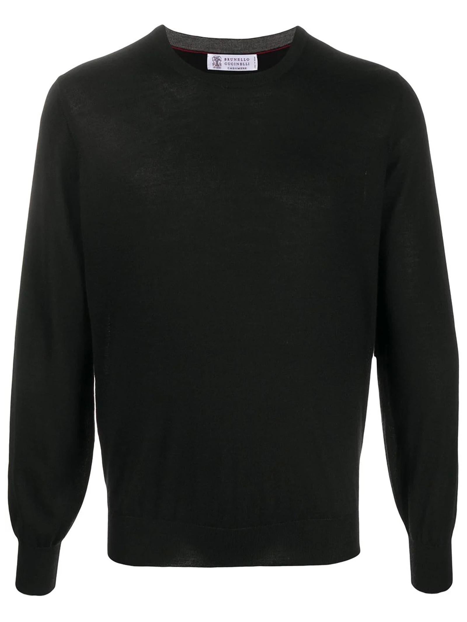 Maglioa girocollo in cashmere M2300100 CH101 BRUNELLO CUCINELLI 