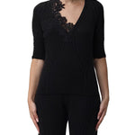 Top in lana e cashmere D474L503APNJG 95708 ERMANNO SCERVINO 