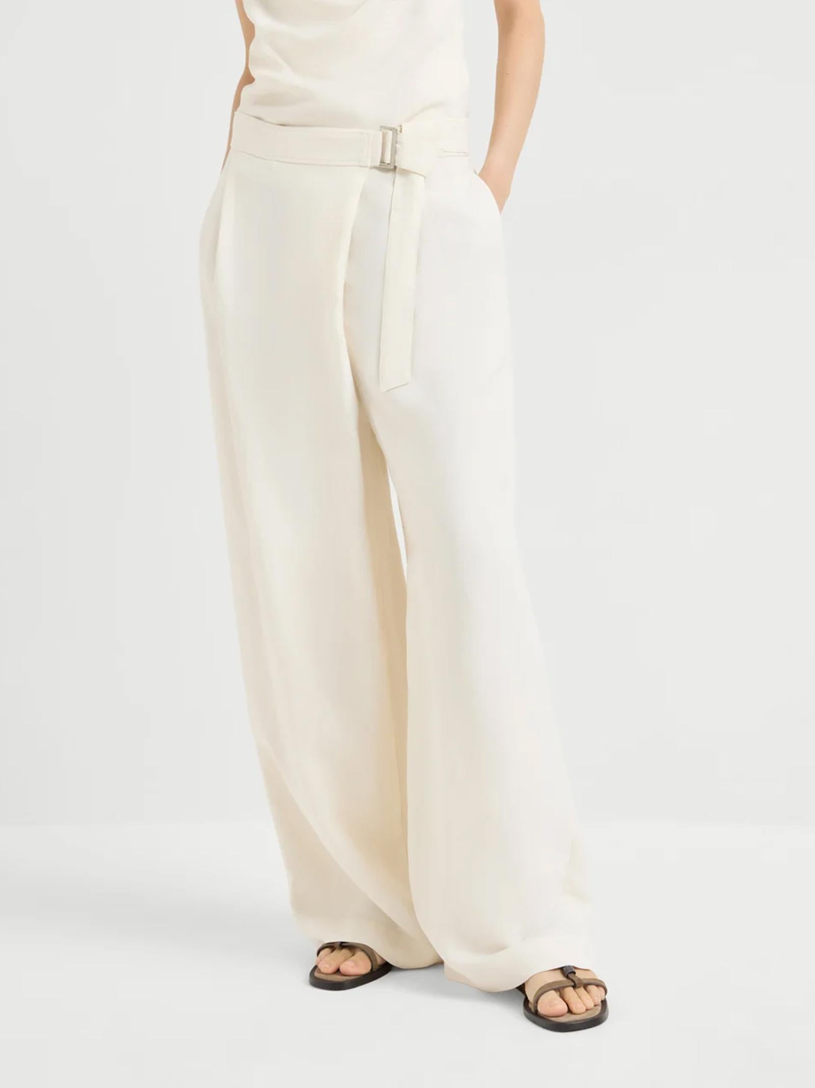 Pantaloni Sartorial Wrap MH126P9207 C579 BRUNELLO CUCINELLI 