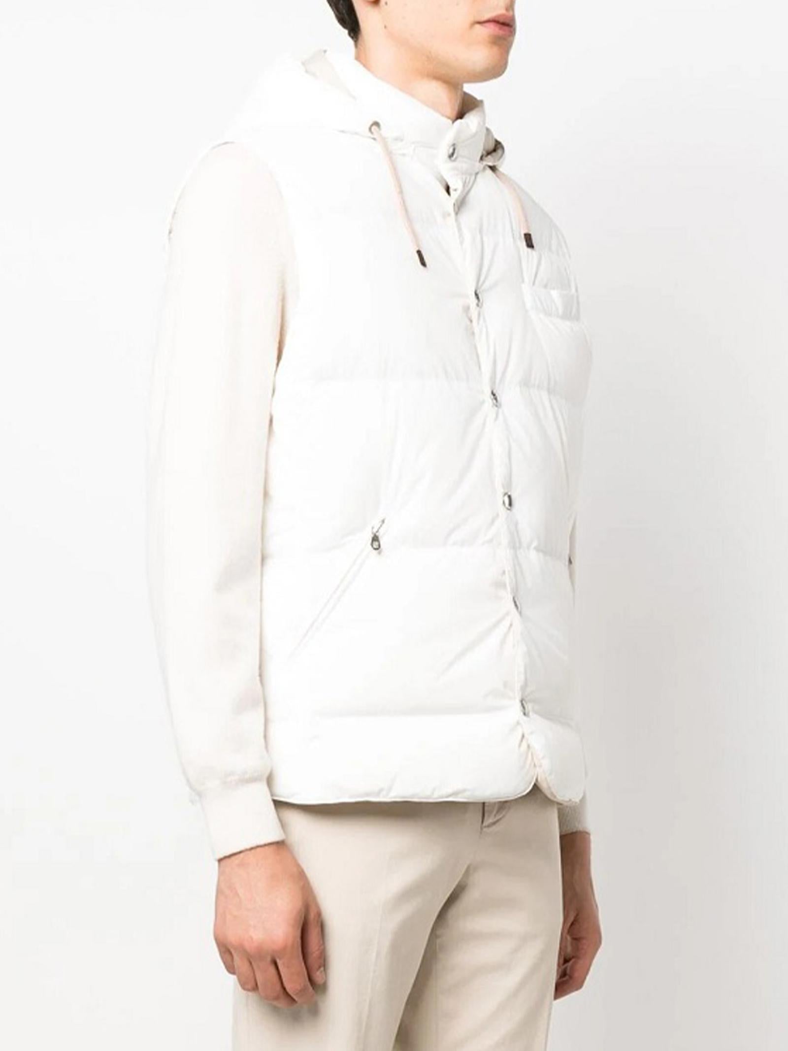 Piumino senza maniche MM4031162 CFF68 BRUNELLO CUCINELLI 