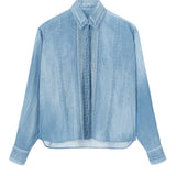 Camicia con ricamo D462K347EMY S4217 ERMANNO SCERVINO 