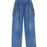 Jeans palazzo cargo D477P302GKW 94037 ERMANNO SCERVINO 
