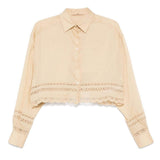 Camicia corta in cotone D462K380UGP 60920 ERMANNO SCERVINO 