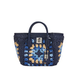 Borsa min shopping con logo inciso D463S352FMRDM B4623 ERMANNO SCERVINO 
