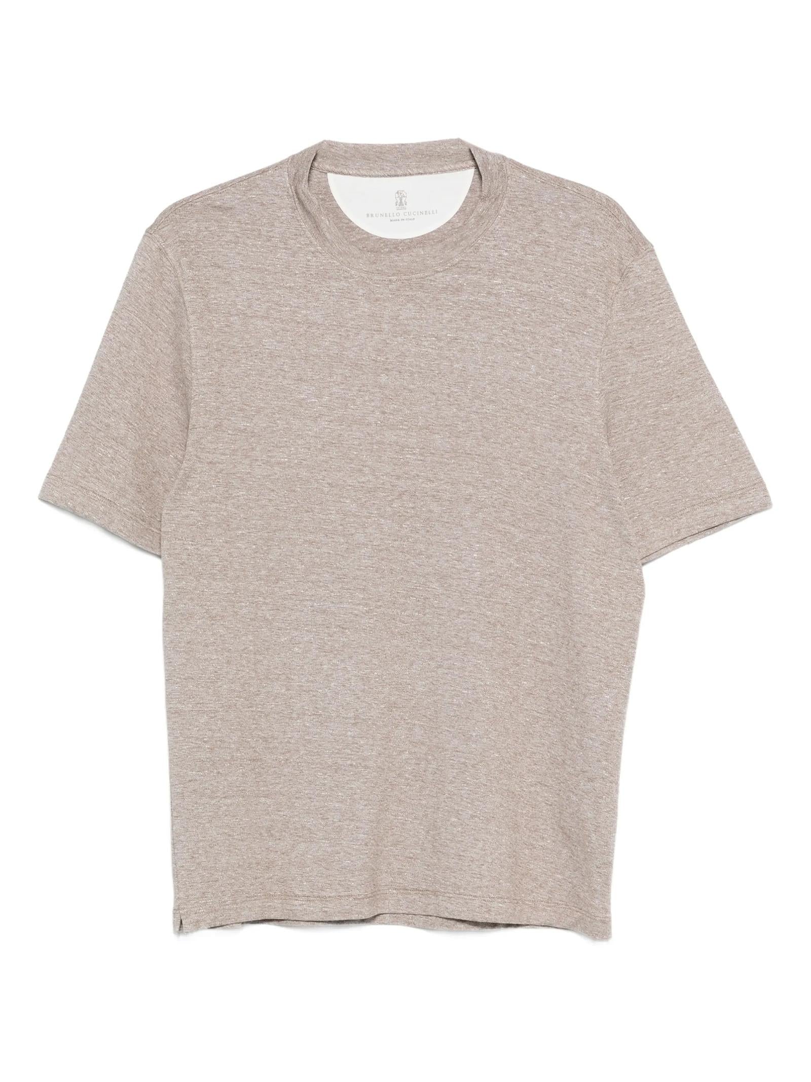 T-shirt girocollo MW8351308 C415 BRUNELLO CUCINELLI 
