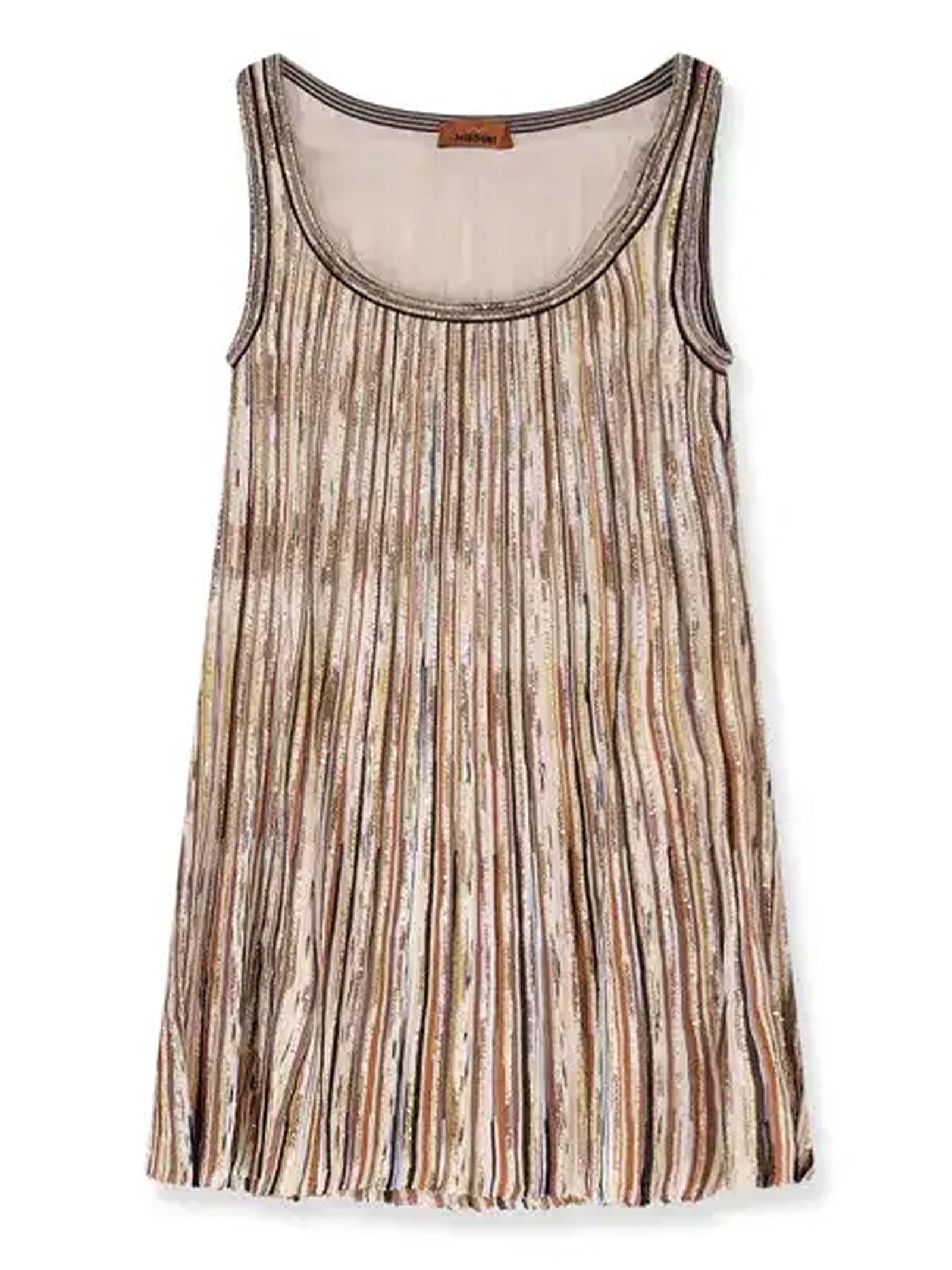 Vestito corto con paillettes DS26SG22BK01H1 SMSN5 MISSONI 