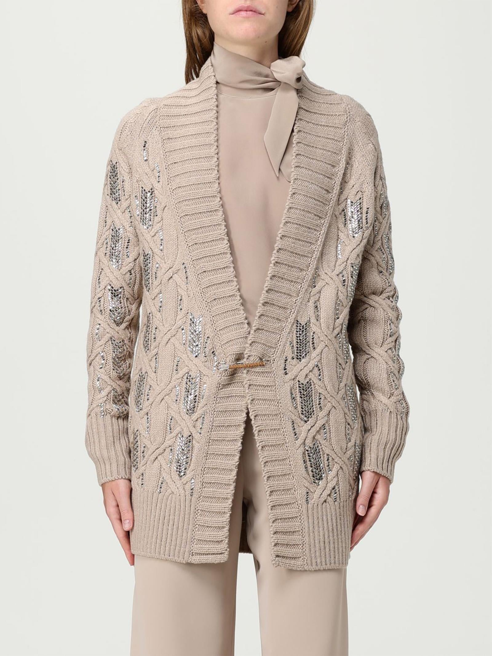Cardigan lana vergine D475N300CTJZW 41307 ERMANNO SCERVINO 