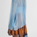 Kaftano corto con ricamo D462K406CSFWB S4217 ERMANNO SCERVINO 