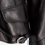 Giacca in pelle D470I314SHGKH 95708 ERMANNO SCERVINO 