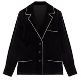 Blusa in velluto D472I700QVJ 95708 ERMANNO SCERVINO 