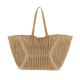 Borsa tote in rafia Duo MB97D2571 C802 BRUNELLO CUCINELLI 