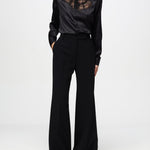 Camicia in raso D454K605TBW 95708 ERMANNO SCERVINO 