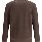 Cardigan scollo sciallato MNI708606 C2559 BRUNELLO CUCINELLI 