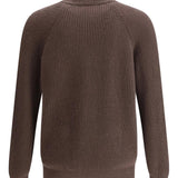 Cardigan scollo sciallato MNI708606 C2559 BRUNELLO CUCINELLI 