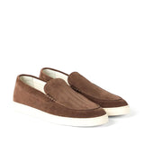 Slip-on in camoscio MZUHVSP335 C7959 BRUNELLO CUCINELLI 